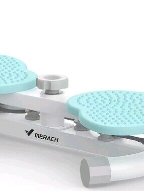 NWOB: Merach Waist Twist Machine - Light Blue Dual Stepper